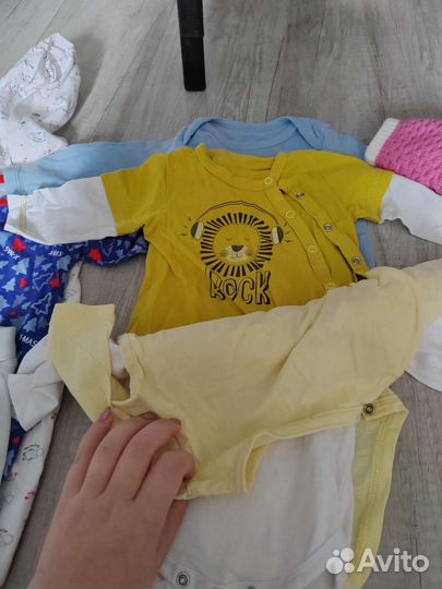 Вещи пакетом на девочку 68-74