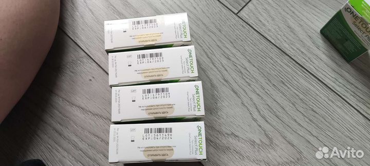 Тест полоски one touch select plus