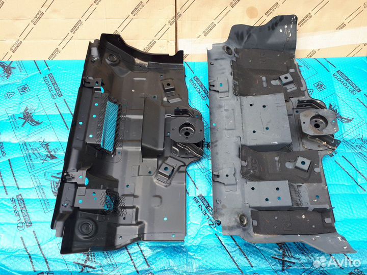 Тойота Ленд Крузер Прадо 150 защита двигателя