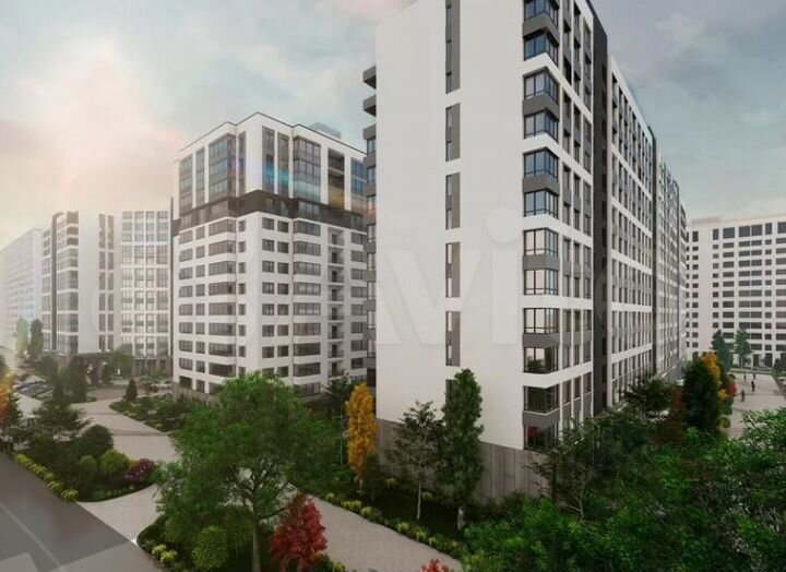 2-к. квартира, 68,4 м², 8/14 эт.