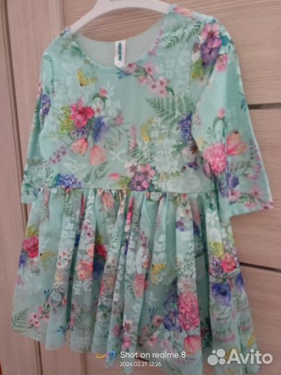 Платье для девочки 98