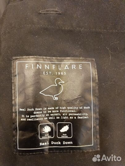 Продам пуховик мужской finn flare