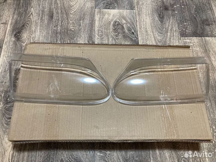 Стекло фары 2114 прозрачное (пластик)