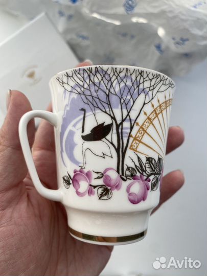 Чашка с блюдцем лфз