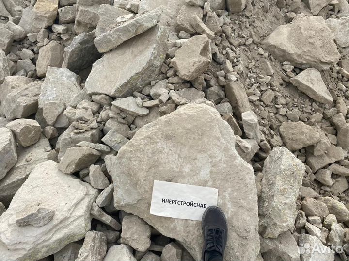 Бутовый камень фракции 0*600