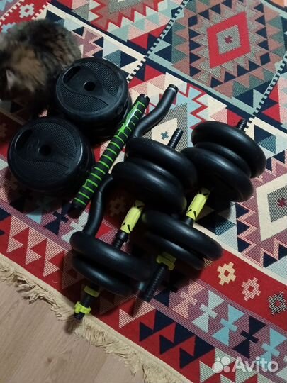 Гантели разборные 40 кг бу