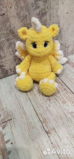 Дракончики плюшевые