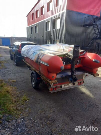 Лодка Ротан-410, мотор Тохатцу-30, прицеп