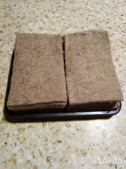 Джутовые коврики для микрозелени