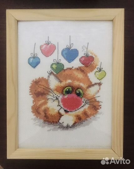 Вышивка крестиком готовая