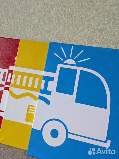 Комплект картин в детскую