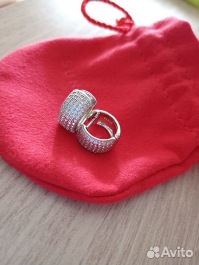 Серьги серебряные 925 проба