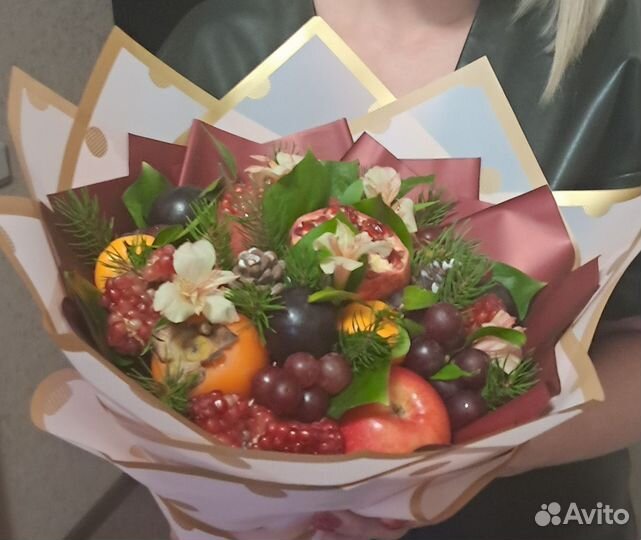 Сьедобные букеты и короба