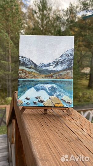 Художник картины маслом