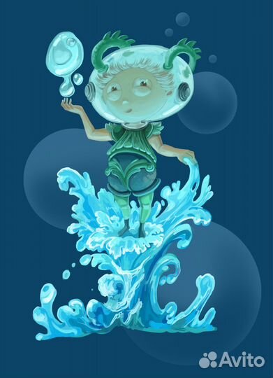 Обучение digital рисованию, concept art