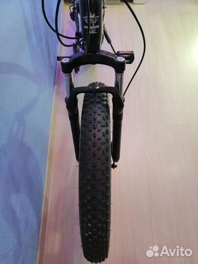 Велосипед fatbike на широкой резине