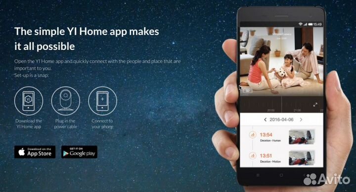IP Камера Xiaomi Yi Home 1080P