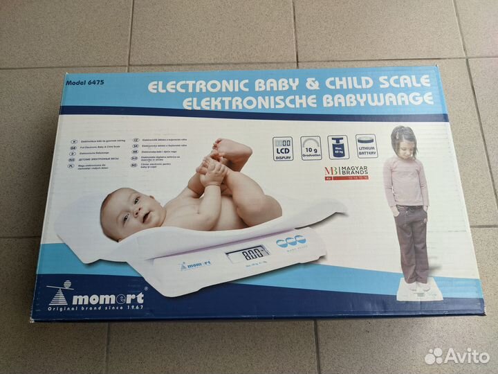 Детские электронные весы Momert 6475