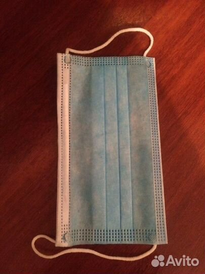 Маски медицинские двусторонние