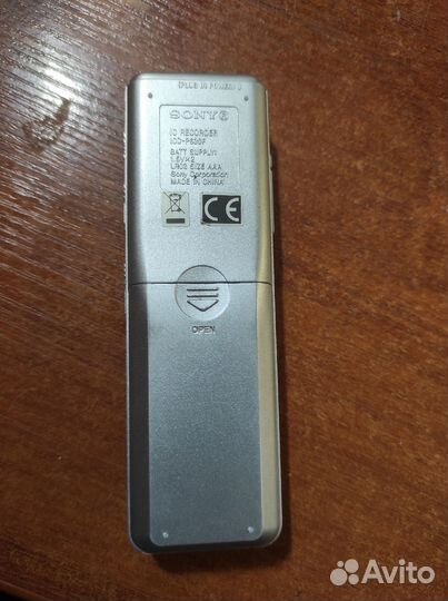Диктофон sony icd-p630F