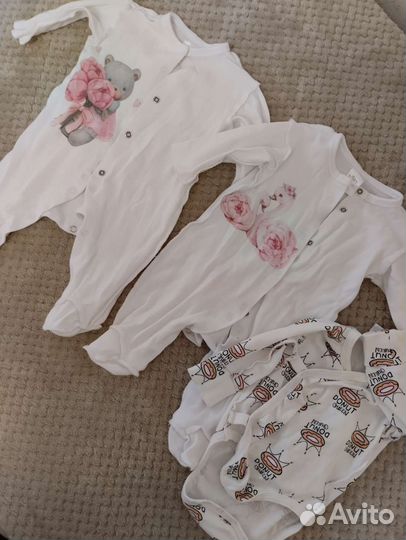Одежда девочке пакетом 56-62