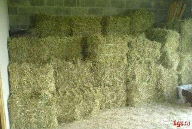 Продам сено в тюках