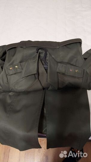 Плащ военный женский