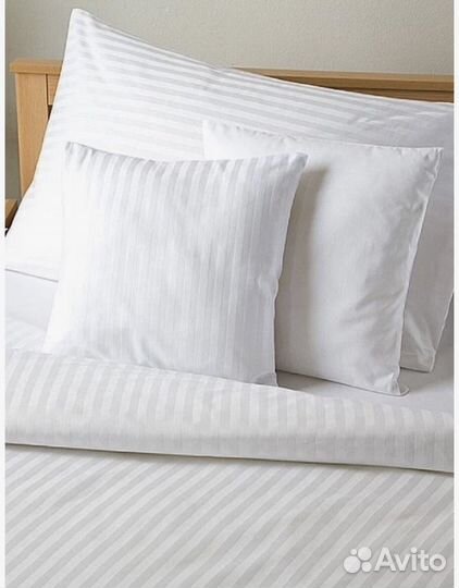 Постельное белье 2х спальное страйп-сатин