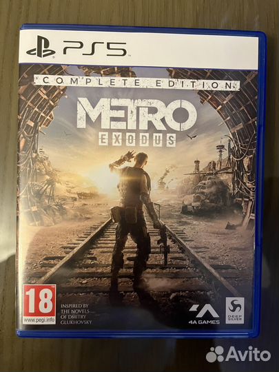 Metro exodus ps5 диск