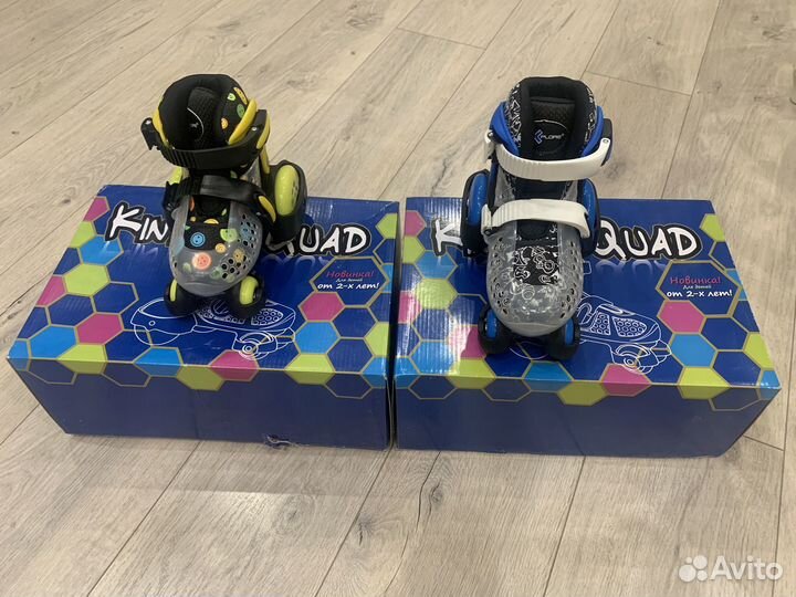 Роликовые коньки детские раздвижные