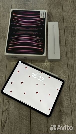 iPad pro 11 2022 m2 128gb wifi с apple pencil