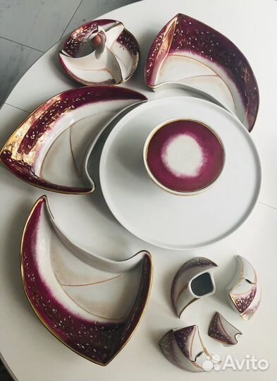 Набор салатников Кисловодский фарфор