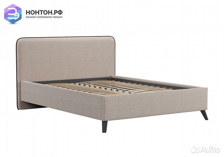 Кровать Миа бежевая