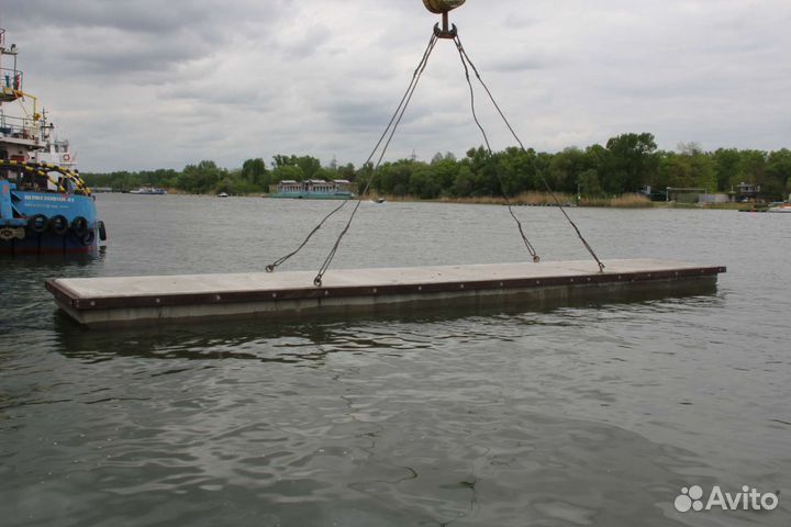 Понтон тяжелый, железобетон