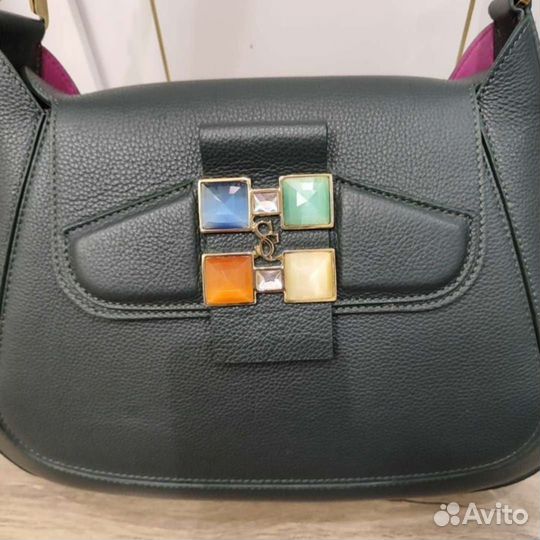 Сумка Carlo salvatelli нот.кожа Италия Оригинал