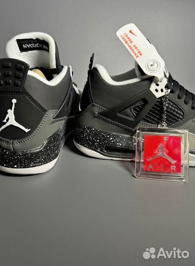 Кроссовки Air Jordan 4 Retro Fear Pack Люкс