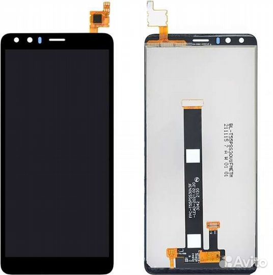 Дисплей для Nokia C01 Plus Черный - Оптима