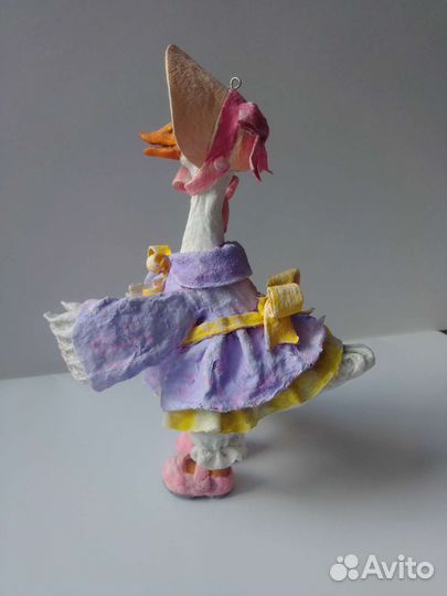 Ватная елочная игрушка 