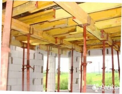 Опалубка перекрытий, стойка телескопическая