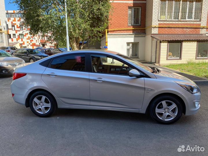 Hyundai Solaris 1.6 МТ, 2015, 105 500 км