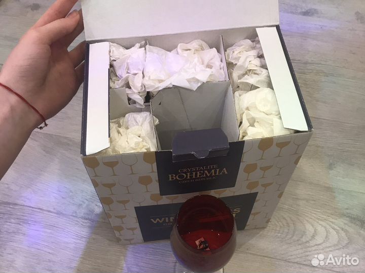 Бокалы crystal bohemia