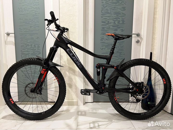 Карбоновый двухподвес Cube Stereo 150 Super HPC