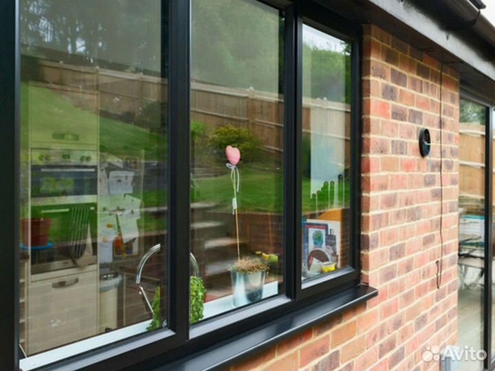 Окна алюминиевые от производителя под ключ