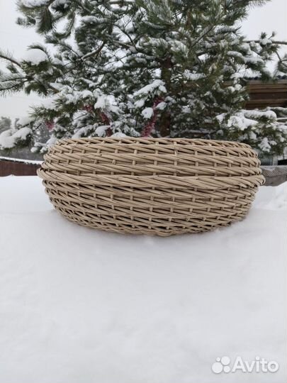 Корзина плетеная