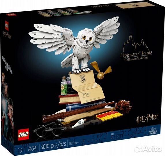 Lego Harry Potter 76391 Символы Хогвартса: коллекционное издание