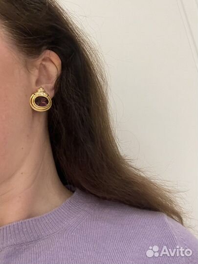 Винтажные клипсы, серьги Trifari,Monet,AFJ