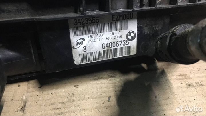 Кассета радиаторов BMW X3 E83 рест. 2006 7789793