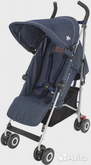 Коляска- трость Maclaren Quest Denim Indigo
