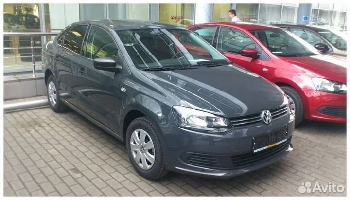 Бампер передний VW Polo 5 2010-2015 I7F