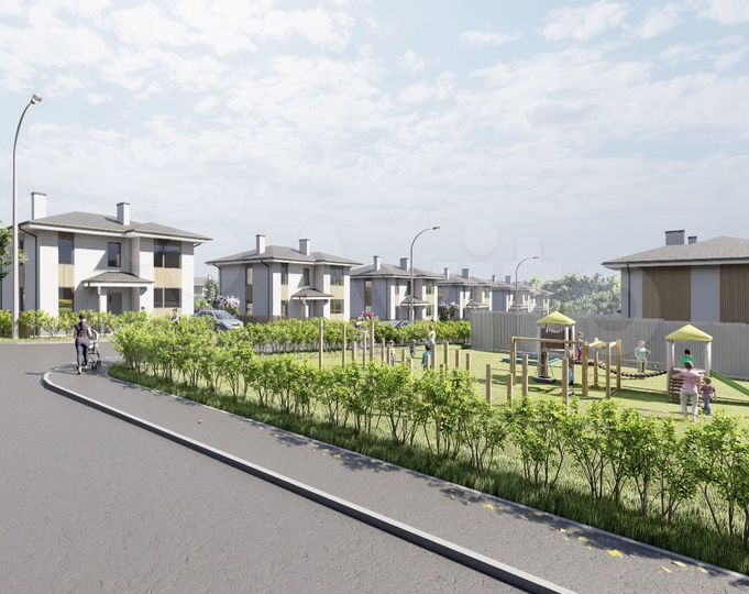 Дом 130 м² на участке 8 сот.